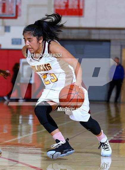 Thumbnail 1 in Bloomington Christian vs. Bishop Conaty-Loretto (CIF SS D5A Finals) photogallery.