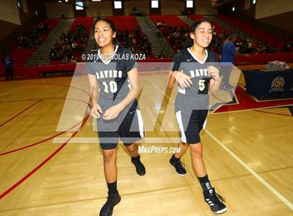 Thumbnail 2 in Bloomington Christian vs. Bishop Conaty-Loretto (CIF SS D5A Finals) photogallery.