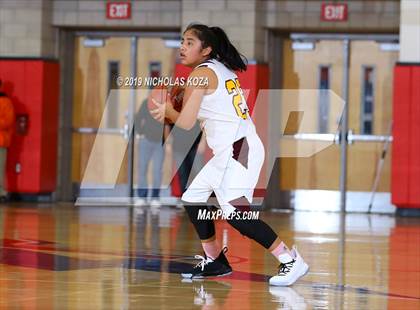 Thumbnail 3 in Bloomington Christian vs. Bishop Conaty-Loretto (CIF SS D5A Finals) photogallery.