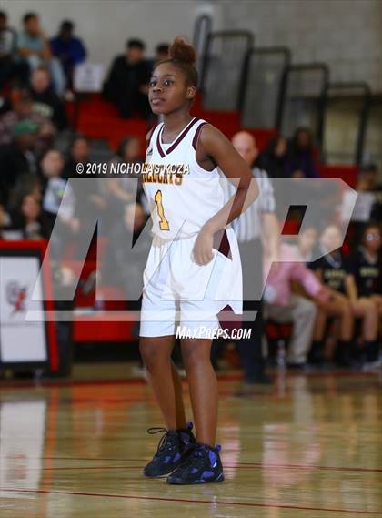 Thumbnail 2 in Bloomington Christian vs. Bishop Conaty-Loretto (CIF SS D5A Finals) photogallery.