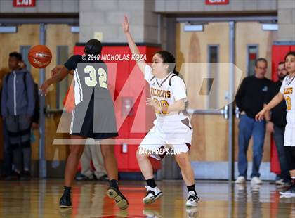 Thumbnail 2 in Bloomington Christian vs. Bishop Conaty-Loretto (CIF SS D5A Finals) photogallery.