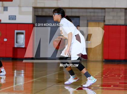Thumbnail 1 in Bloomington Christian vs. Bishop Conaty-Loretto (CIF SS D5A Finals) photogallery.