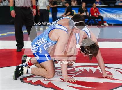 Thumbnail 3 in NYSPHSAA Wrestling Championships Round 2 160 lbs - 285 lbs photogallery.