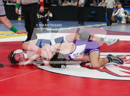 Thumbnail 1 in NYSPHSAA Wrestling Championships Round 2 160 lbs - 285 lbs photogallery.