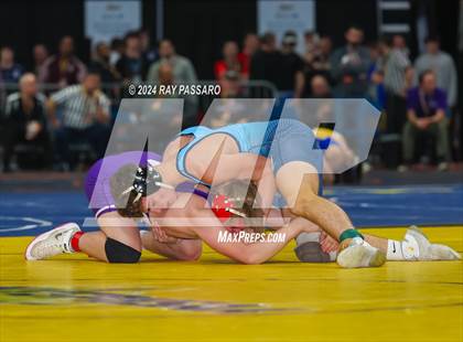 Thumbnail 1 in NYSPHSAA Wrestling Championships Round 2 160 lbs - 285 lbs photogallery.