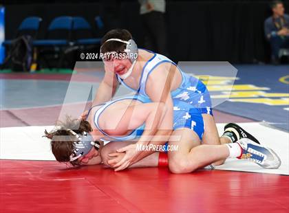 Thumbnail 2 in NYSPHSAA Wrestling Championships Round 2 160 lbs - 285 lbs photogallery.