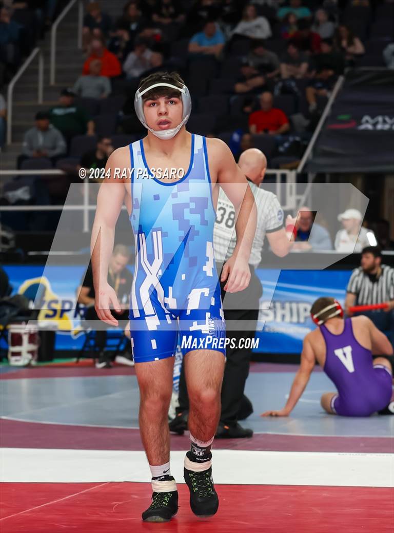 Photo 1 in the NYSPHSAA Wrestling Championships Round 2 160 lbs 285
