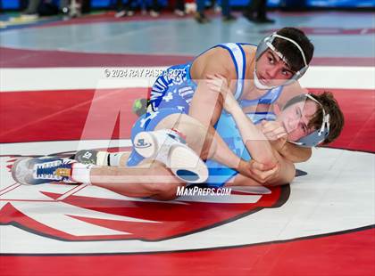 Thumbnail 1 in NYSPHSAA Wrestling Championships Round 2 160 lbs - 285 lbs photogallery.