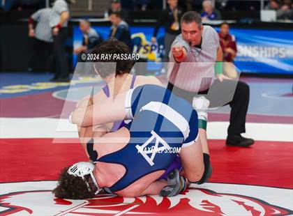 Thumbnail 1 in NYSPHSAA Wrestling Championships Round 2 160 lbs - 285 lbs photogallery.