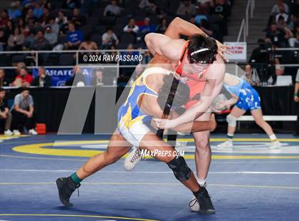 Thumbnail 1 in NYSPHSAA Wrestling Championships Round 2 160 lbs - 285 lbs photogallery.