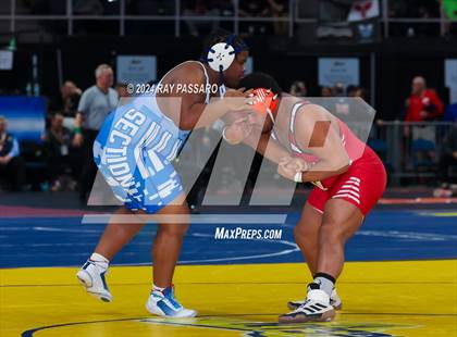 Thumbnail 1 in NYSPHSAA Wrestling Championships Round 2 160 lbs - 285 lbs photogallery.