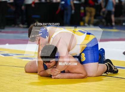 Thumbnail 1 in NYSPHSAA Wrestling Championships Round 2 160 lbs - 285 lbs photogallery.