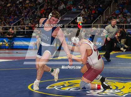 Thumbnail 1 in NYSPHSAA Wrestling Championships Round 2 160 lbs - 285 lbs photogallery.