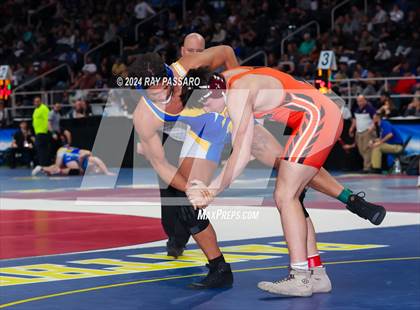 Thumbnail 1 in NYSPHSAA Wrestling Championships Round 2 160 lbs - 285 lbs photogallery.