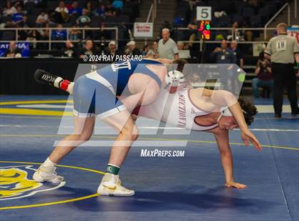 Thumbnail 1 in NYSPHSAA Wrestling Championships Round 2 160 lbs - 285 lbs photogallery.