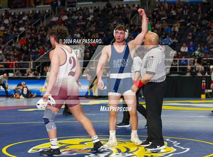 Thumbnail 1 in NYSPHSAA Wrestling Championships Round 2 160 lbs - 285 lbs photogallery.