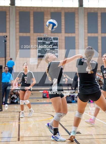 Thumbnail 3 in San Marcos vs. Classical Academy  (SD Varsity Classic Tournament) photogallery.