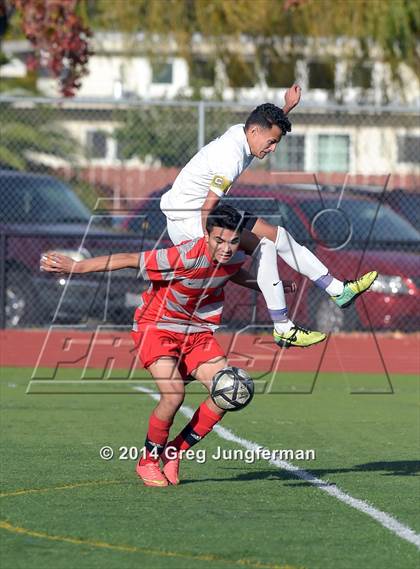 Thumbnail 2 in Montgomery vs Terra Linda (NCS D1 Final) photogallery.
