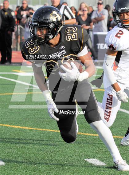 Thumbnail 2 in Pittsburg vs Antioch (Big Little Game) photogallery.