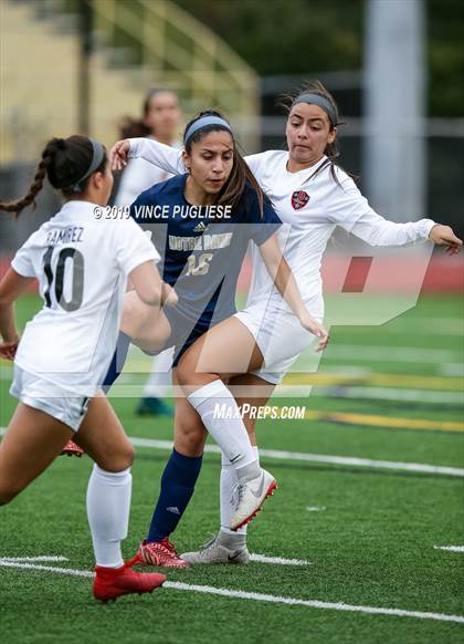 Thumbnail 3 in Downey @ Notre Dame (SO) (CIF SS Playoffs) photogallery.