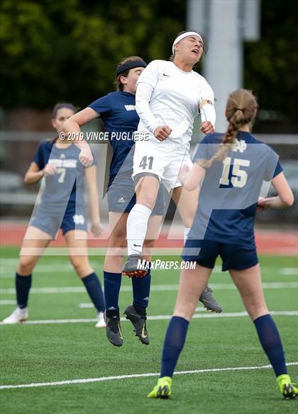 Thumbnail 1 in Downey @ Notre Dame (SO) (CIF SS Playoffs) photogallery.