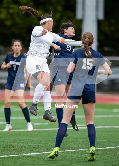 Thumbnail 3 in Downey @ Notre Dame (SO) (CIF SS Playoffs) photogallery.