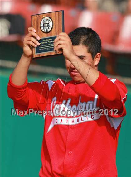 Thumbnail 3 in Cathedral Catholic vs. El Capitan (San Diego Lions Tournament Championship) photogallery.