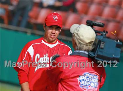 Thumbnail 3 in Cathedral Catholic vs. El Capitan (San Diego Lions Tournament Championship) photogallery.