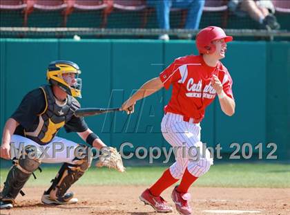 Thumbnail 3 in Cathedral Catholic vs. El Capitan (San Diego Lions Tournament Championship) photogallery.