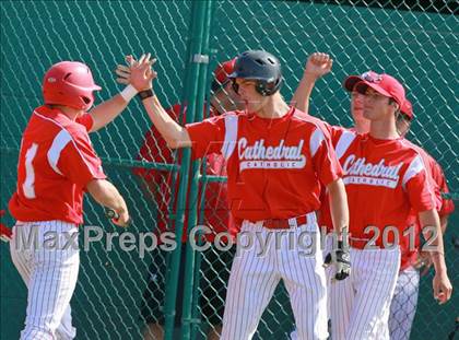 Thumbnail 2 in Cathedral Catholic vs. El Capitan (San Diego Lions Tournament Championship) photogallery.