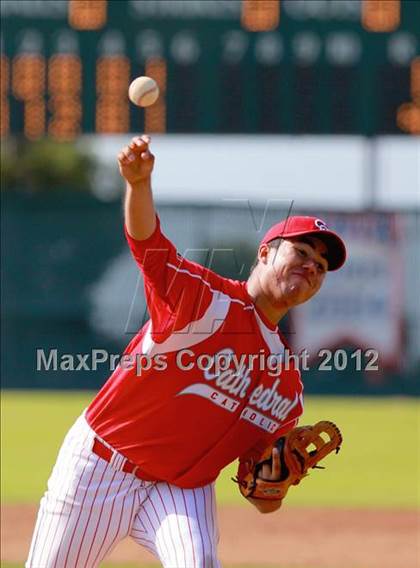 Thumbnail 3 in Cathedral Catholic vs. El Capitan (San Diego Lions Tournament Championship) photogallery.