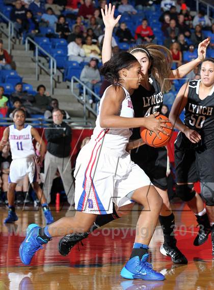 Thumbnail 2 in Bishop Lynch @ Duncanville (Thanksgiving Hoopfest) photogallery.