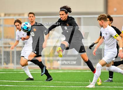 Thumbnail 1 in Hamilton @ Salpointe Catholic (Arizona Soccer Showcase) photogallery.