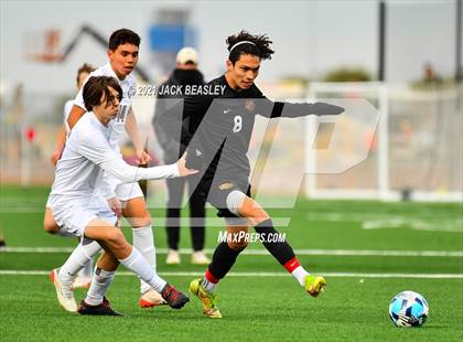 Thumbnail 2 in Hamilton @ Salpointe Catholic (Arizona Soccer Showcase) photogallery.