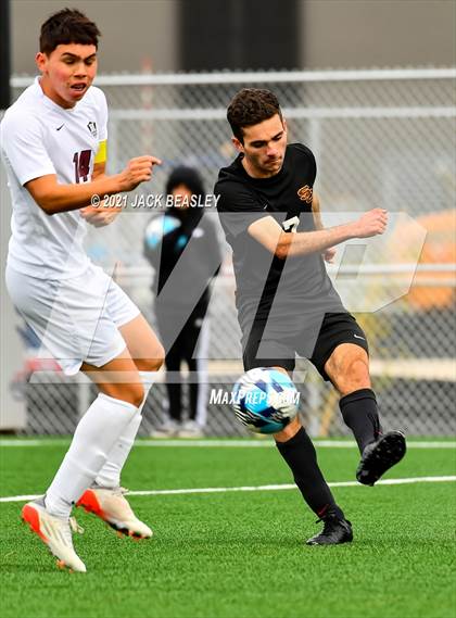 Thumbnail 1 in Hamilton @ Salpointe Catholic (Arizona Soccer Showcase) photogallery.