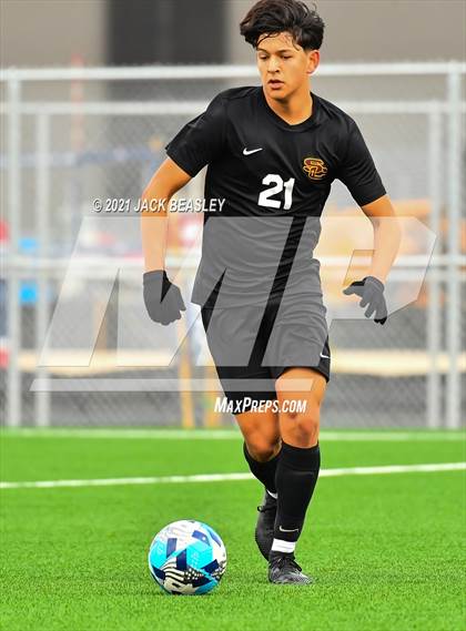 Thumbnail 1 in Hamilton @ Salpointe Catholic (Arizona Soccer Showcase) photogallery.