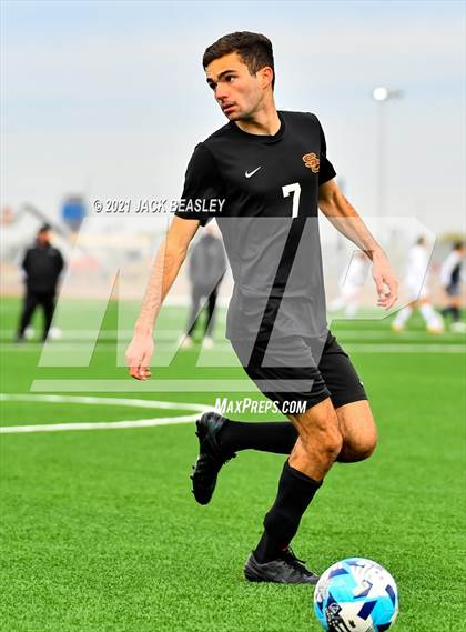 Thumbnail 3 in Hamilton @ Salpointe Catholic (Arizona Soccer Showcase) photogallery.