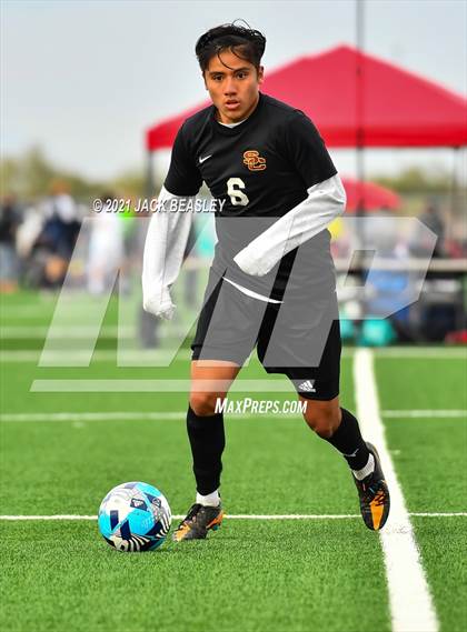 Thumbnail 2 in Hamilton @ Salpointe Catholic (Arizona Soccer Showcase) photogallery.