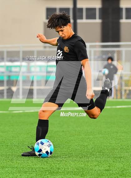 Thumbnail 1 in Hamilton @ Salpointe Catholic (Arizona Soccer Showcase) photogallery.