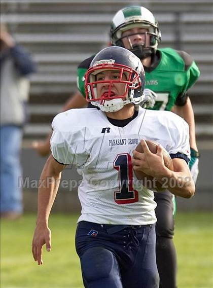 Thumbnail 1 in Pleasant Grove vs. St. Mary's (CIF SJS D1 Final) photogallery.
