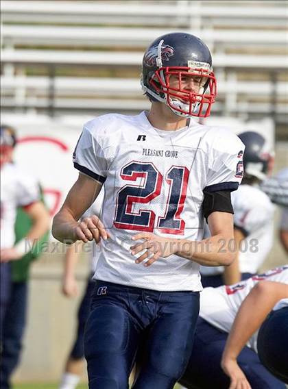 Thumbnail 1 in Pleasant Grove vs. St. Mary's (CIF SJS D1 Final) photogallery.