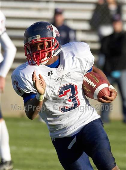 Thumbnail 1 in Pleasant Grove vs. St. Mary's (CIF SJS D1 Final) photogallery.