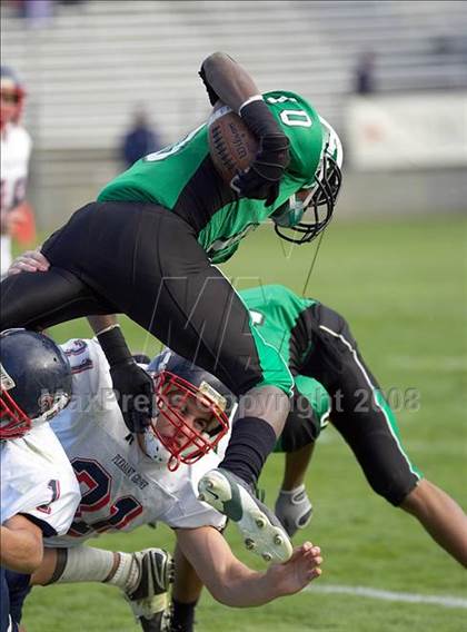 Thumbnail 3 in Pleasant Grove vs. St. Mary's (CIF SJS D1 Final) photogallery.