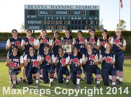 Thumbnail 2 in St. Paul vs. La Serna (CIF-SS D3 Final) photogallery.
