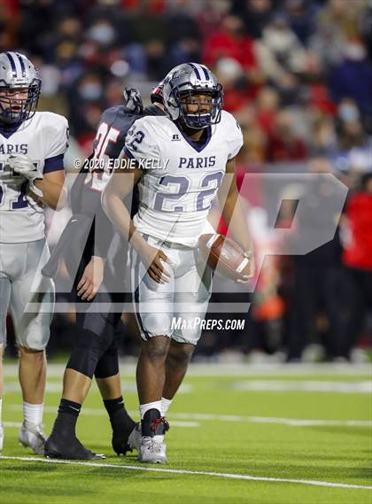 Thumbnail 2 in Paris vs Argyle (UIL 4A Quarterfinal Playoff) photogallery.