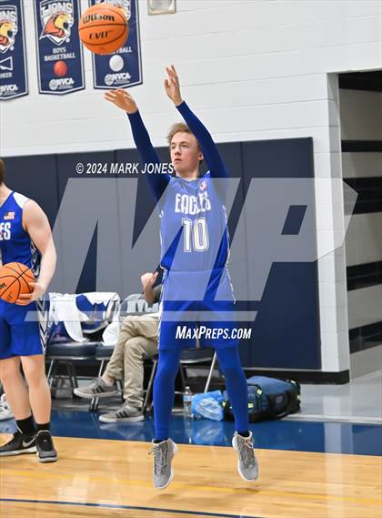 Thumbnail 1 in El Capitan/Centennial Academy @ North Valley Christian Academy (AIA 1A Quarterfinal) photogallery.