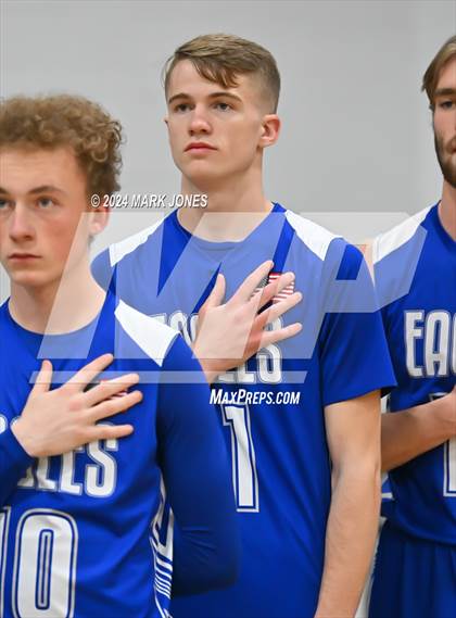 Thumbnail 1 in El Capitan/Centennial Academy @ North Valley Christian Academy (AIA 1A Quarterfinal) photogallery.