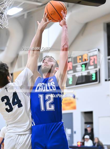 Thumbnail 2 in El Capitan/Centennial Academy @ North Valley Christian Academy (AIA 1A Quarterfinal) photogallery.