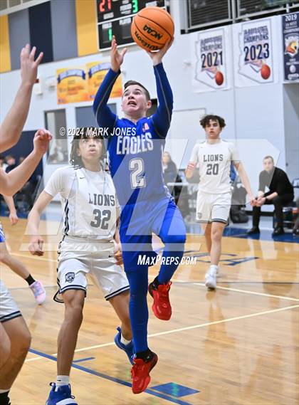 Thumbnail 1 in El Capitan/Centennial Academy @ North Valley Christian Academy (AIA 1A Quarterfinal) photogallery.