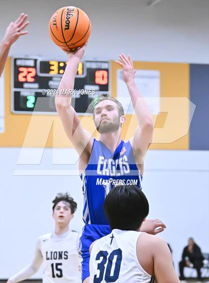 Thumbnail 1 in El Capitan/Centennial Academy @ North Valley Christian Academy (AIA 1A Quarterfinal) photogallery.